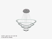 Led kroonluchter – 3 kleuren – dimbaar – p7068/4 - afbeelding 2 van  4