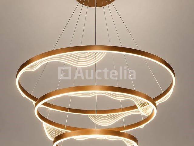 Led kroonluchter – 3 kleuren – dimbaar – p7081/3 - afbeelding 3 van  4