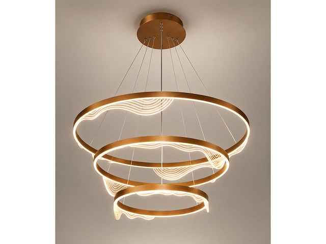 Led kroonluchter – 3 kleuren – dimbaar – p7081/3 - afbeelding 2 van  4