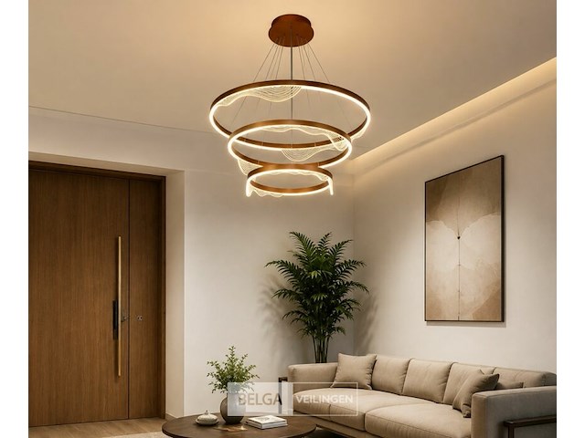 Led kroonluchter – 3 kleuren – dimbaar – p7081/3 - afbeelding 2 van  5
