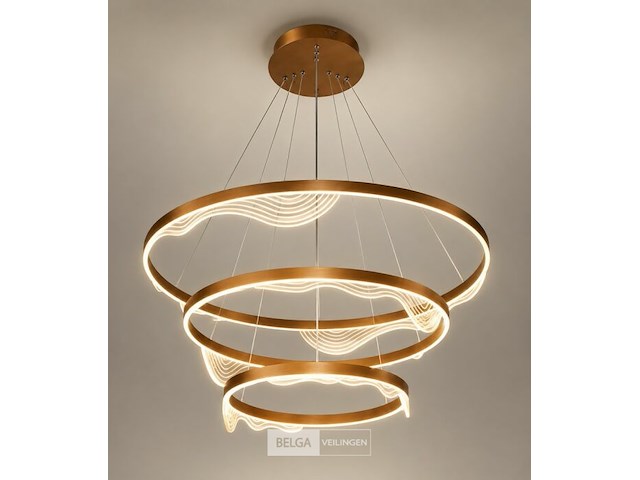 Led kroonluchter – 3 kleuren – dimbaar – p7081/3 - afbeelding 3 van  5
