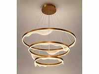 Led kroonluchter – 3 kleuren – dimbaar – p7081/3 - afbeelding 1 van  4