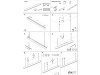 Led lineaire hanglamp - 35w - 120cm - inclusief montageset (x2) - afbeelding 5 van  5