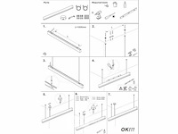 Led lineaire hanglamp – 35w – 120cm – inclusief montageset (x2) - afbeelding 6 van  7