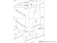 Led lineaire hanglamp . 35w . 120cm . inclusief montageset (x5) - afbeelding 5 van  6