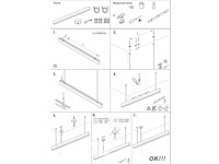 Led lineaire hanglamp – 35w – 120cm – inclusief montageset (x5) - afbeelding 6 van  7