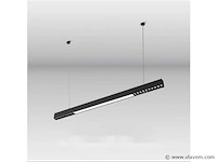 Led lineaire hanglamp – 35w – 120cm – inclusief montageset (x8) - afbeelding 2 van  5