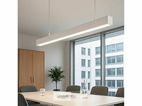 Led lineaire hanglamp wit - 40w - 120cm - 4000k neutraal wit (x4) - afbeelding 2 van  5