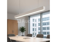 Led lineaire hanglamp wit - 40w - 120cm - 4000k neutraal wit (x8) - afbeelding 2 van  4