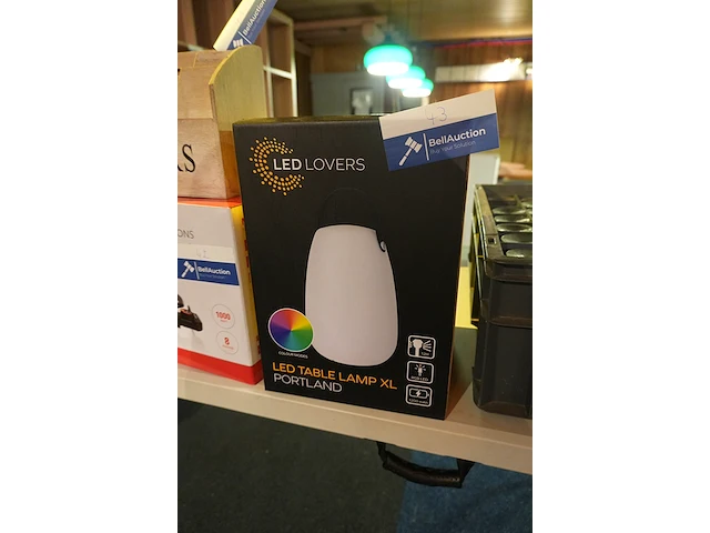 Led lovers led tafellamp xl portland - afbeelding 4 van  4