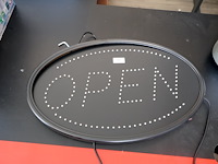 Led open sign - afbeelding 1 van  3