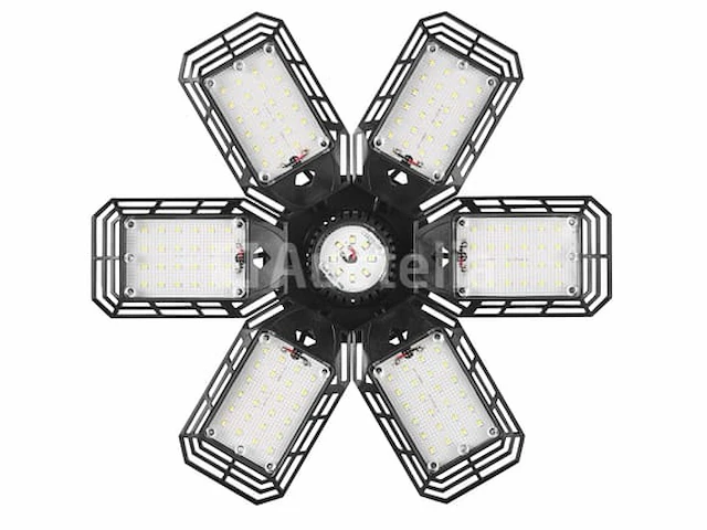 Led opvouwplafondlamp 180w 18500lm kraft&dele - afbeelding 2 van  5