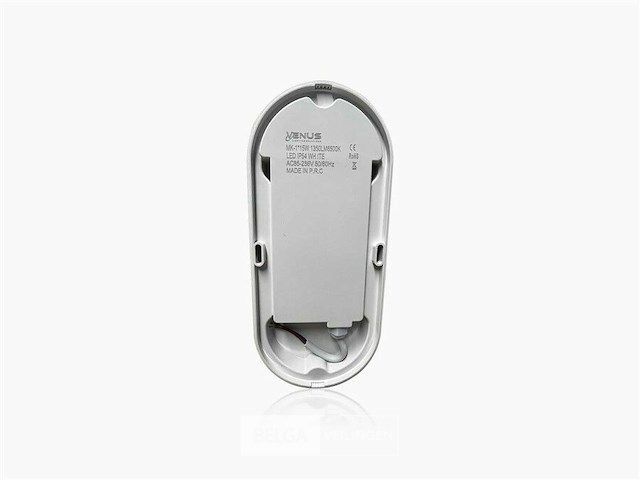 Led ovale plafondlamp met bewegingssensor – 15w – ip54 (x8) - afbeelding 3 van  4
