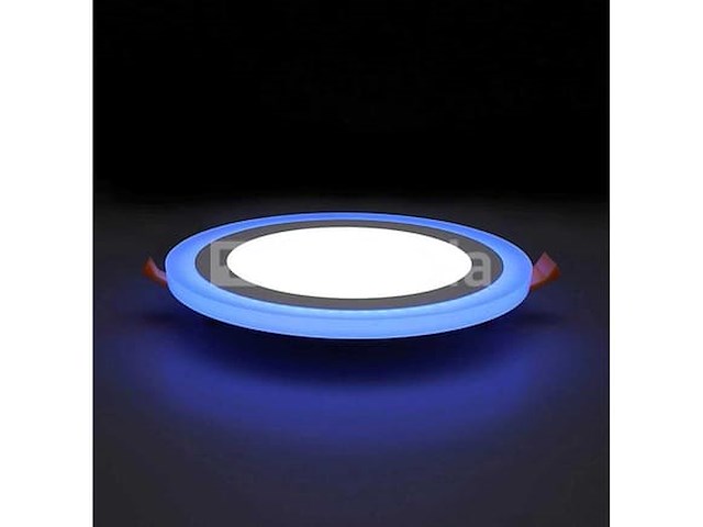 Led-paneel - blauw/wit - 24w (18w + 6w) - aan/uit (x20) - afbeelding 5 van  5