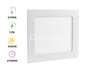 Led-paneel - inbouw vierkant - 12w - 6500k - koud wit (x40) - afbeelding 4 van  4
