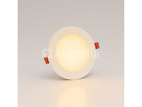 Led-paneel - rond inbouw - 8w - 3000k - warm wit (x20) - afbeelding 2 van  4