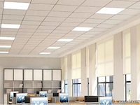 Led-paneel 45w – 60 × 60 cm – 4200k neutraal wit (x8) - afbeelding 1 van  4