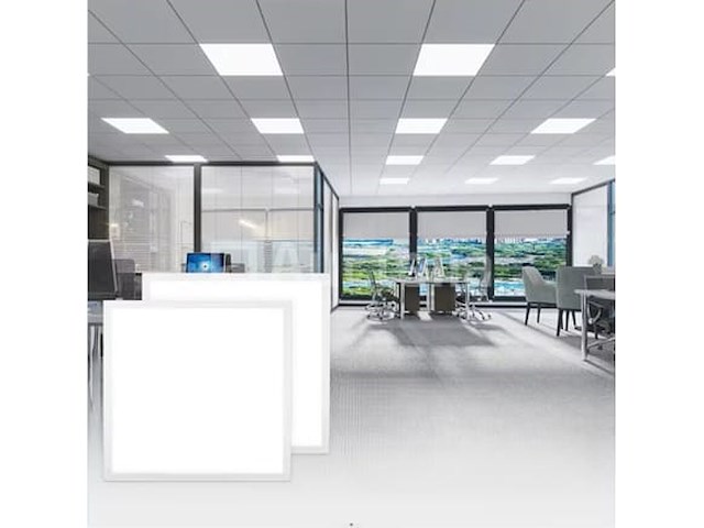 Led-paneel 45w – 60 × 60 cm – 6400k koud wit (x16) - afbeelding 1 van  4
