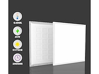 Led-paneel 45w – 60 × 60 cm– 6400k koud wit (x8) - afbeelding 1 van  1