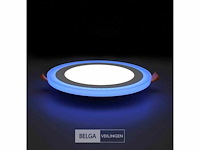 Led-paneel – blauw/wit – 24w (18w + 6w) – aan/uit (x20) - afbeelding 1 van  6