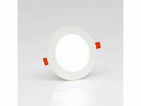 Led-paneel – inbouw rond – 8w – 6500k – koud wit (x20) - afbeelding 1 van  5