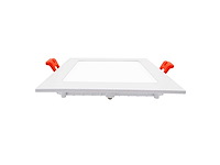 Led-paneel – vierkant inbouw – 18w – 3000k – warm wit (x15) - afbeelding 1 van  2