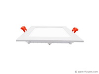 Led-paneel – vierkant inbouw – 18w – 6500k – koud wit (x15) - afbeelding 2 van  4