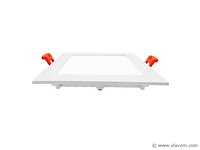Led-paneel – vierkant inbouw – 18w – 6500k – koud wit (x40) - afbeelding 2 van  4