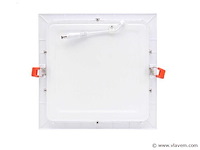 Led-paneel – vierkant inbouw – 18w – 6500k – koud wit (x40) - afbeelding 3 van  4