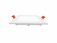 Led-paneel – vierkant inbouw – 18w – 6500k – koud wit (x40) - afbeelding 3 van  5