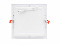 Led-paneel – vierkant inbouw – 18w – 6500k – koud wit (x40) - afbeelding 4 van  5