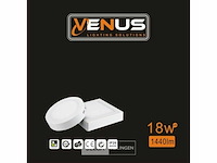 Led-paneel – vierkante opbouwmontage – 18w – 3000k – warm wit (x10) - afbeelding 4 van  5