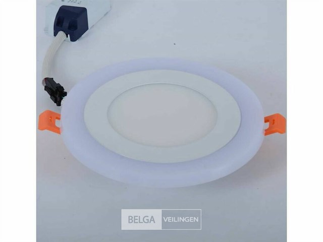 Led-paneel – warm wit / koud wit – (3w + 3w) – aan/uit (x20) - afbeelding 5 van  6