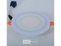 Led-paneel – warm wit / koud wit – (3w + 3w) – aan/uit (x20) - afbeelding 5 van  6