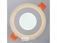 Led-paneel – wit / koud wit – 6w (3w + 3w) – aan/uit (x50) - afbeelding 2 van  6