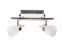 Led plafondlamp - 2 spots - hl7192l - 2 x 4w (x4) - afbeelding 4 van  4