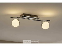Led plafondlamp - 3 spots - di01 - 5w - zilver (x6) - afbeelding 2 van  5