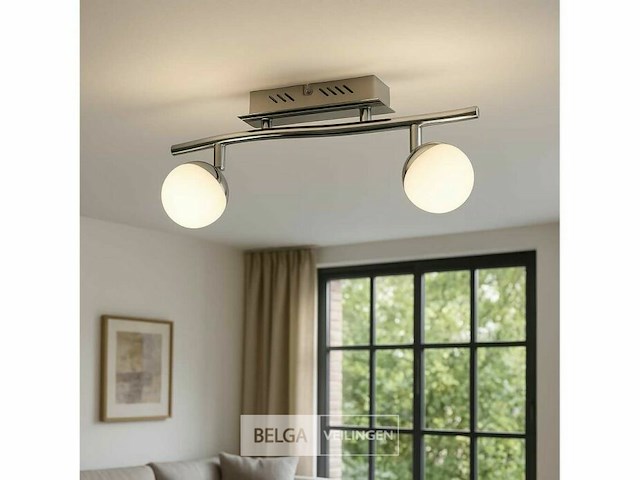 Led plafondlamp - 3 spots - di01 - 5w - zilver (x6) - afbeelding 3 van  5