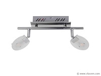 Led plafondlamp – 2 spots – hl7162l – 2 x 5w (x4) - afbeelding 4 van  4