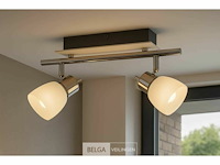 Led plafondlamp – 2 spots – hl7192l – 2 x 4w (x8) - afbeelding 1 van  5