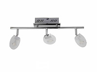 Led plafondlamp – 3 spots – hl7163l – 5w – zilver (x3) - afbeelding 5 van  5