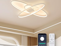 Led plafondlamp ellips wit - afbeelding 1 van  3