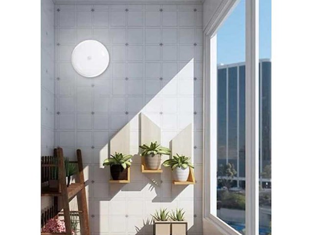 Led plafondlamp met sensor – rond – 20w – ip54 waterdicht (x8) - afbeelding 3 van  3