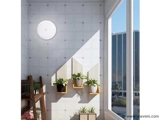 Led plafondlamp met sensor . rond . 20w . ip54 waterdicht (x8) - afbeelding 4 van  4