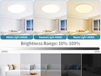 Led-plafondlamp - afbeelding 3 van  4