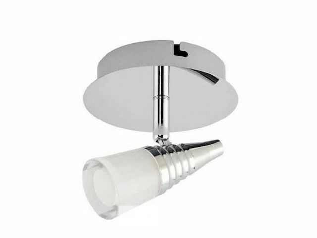 Led plafondspot - di02 - 5w - 4000k - neutraal wit - zilver (x4) - afbeelding 1 van  5
