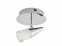 Led plafondspot - di02 - 5w - 4000k - neutraal wit - zilver (x4)