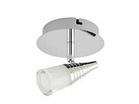 Led plafondspot - di02 - 5w - 4000k - neutraal wit - zilver (x4) - afbeelding 3 van  5