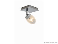 Led plafondspot – hl7161l – 5w – 4000k – neutraal wit – zilver (x4) - afbeelding 2 van  4