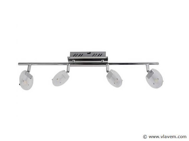 Led plafondspot – hl7164l – 5w – zilver (x2) - afbeelding 4 van  4